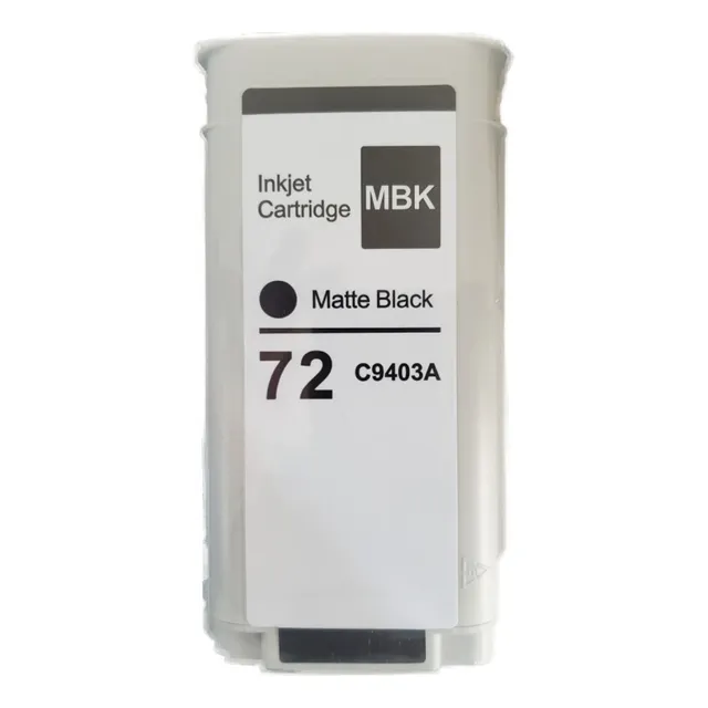 Tinta Negro Mate Compatible Con Hp 72 C9403a T790 130ml