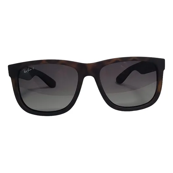 Lentes De Sol Ray-ban Rb4165 Justin Polarizado Gris Degradé