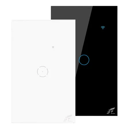 Interruptor Inteligente 1 Botão Zigbee 4x2 Touch Alexa Jwcom