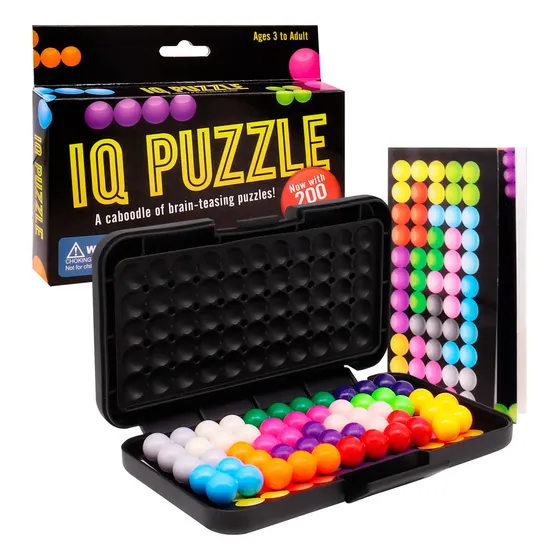 Iq Puzzle 2d Y 3d Interactivo 12 Piezas 200 Retos