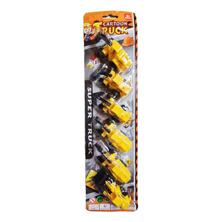 6 Carritos Camioncitos Carga Construcción Mini Juguete Niños 6 Carritos Camioncitos Carga Construcción Mini Juguete Niños