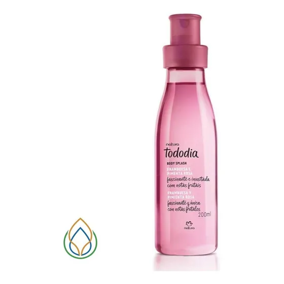 Splash Tododia Frambuesa Y Pimienta Rosa De Natura X 200 Ml