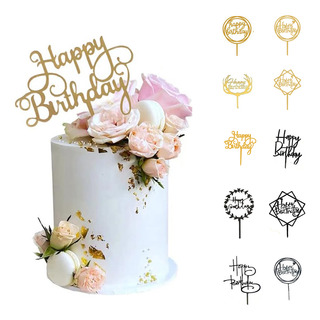 10 Letrero Pastel Cake Topper Fiesta Feliz Cumpleaños Evento 10 Letrero Pastel Cake Topper Fiesta Feliz Cumpleaños Evento