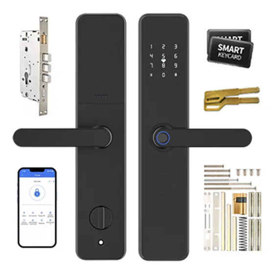 Cerradura Chapa Inteligente Wifi Touch 5 En 1 Huella Tuyaapp Alarma Inteligente 5 Maneras Para Abrir La Puerta Huella Contraseña App Tarjeta Ic Llave Cilindro De Cerradura De Nivel C Anti-electromagné