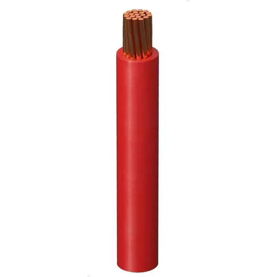 Cable De Cobre Viakon Thw-ls Calibre 10 Rojo Caja De 100 Mts