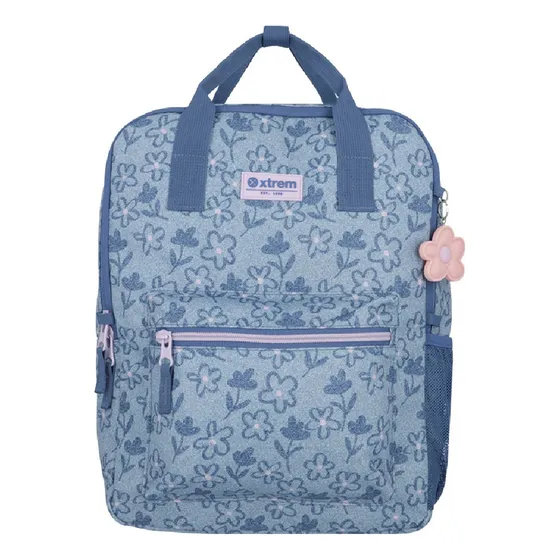 Mochila Para Mujer Notebook 15  Leia 5xt Color Azul Xtrem