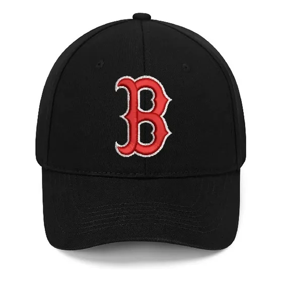 Gorro Jockey Visera Curva Boston Red Sox Mlb Bordado