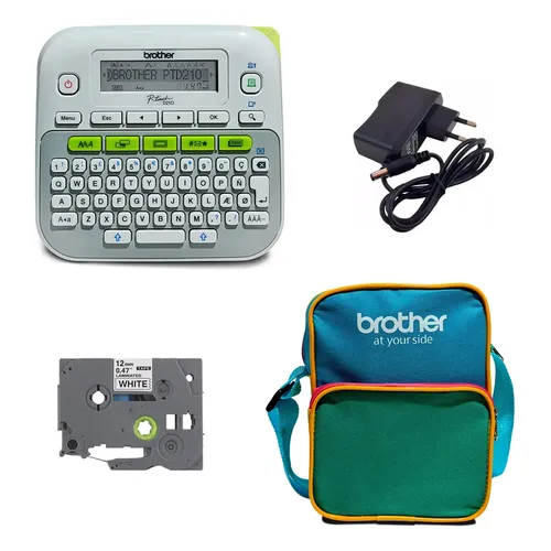 Rotulador Brother Pt-p750w Wireless Cor Preto | Frete grátis