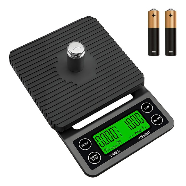 Balança Digital Com Cronômetro Para Barista Café 5kg / 0.1g