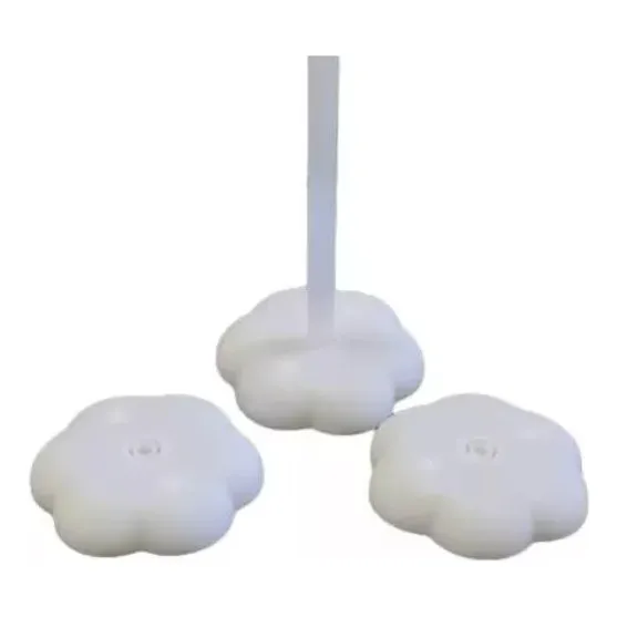 Pack 10 Base Centro De Mesa Para Globos Led