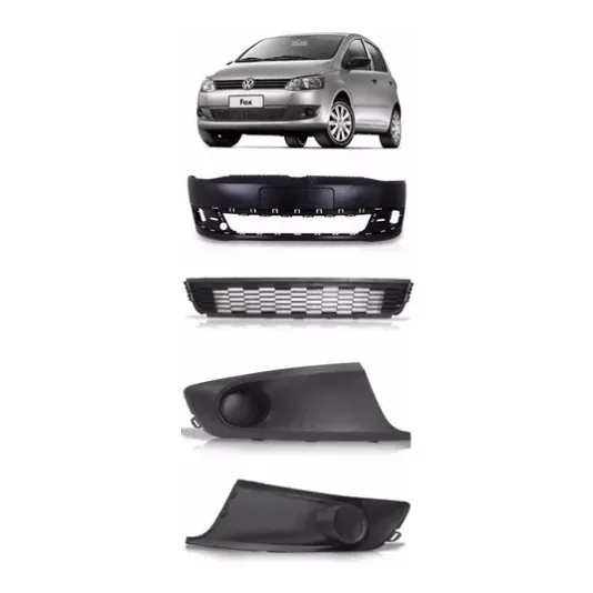 Paragolpe Delantero Vw Fox 2010 / 2014 Completo Envio Gratis