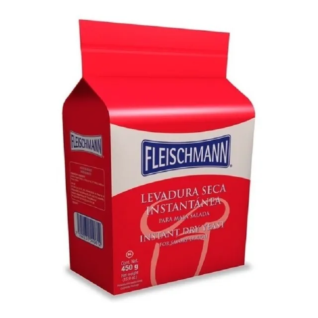 Levadura Seca Instantánea Fleischmann Masa Salada 450gr