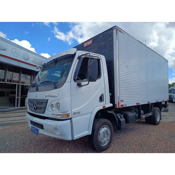 Mb Accelo 815 2018 3/4 Mercedes-benz Accelo 815 Com Baú