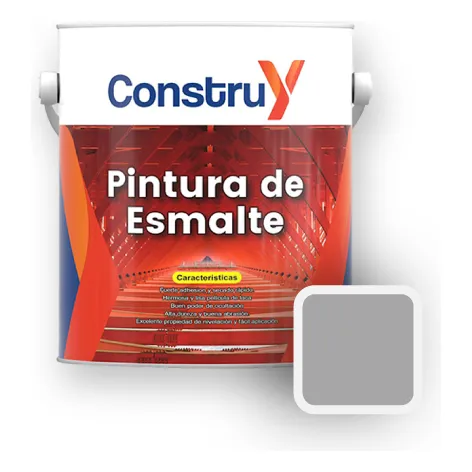 Pintura Clase A Esmalte Y Fondo Galón Construy