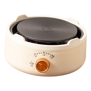 Pequeño Plato Caliente, Cocción Eléctrica Para Beige Pequeño Plato Caliente, Cocción Eléctrica Para Beige