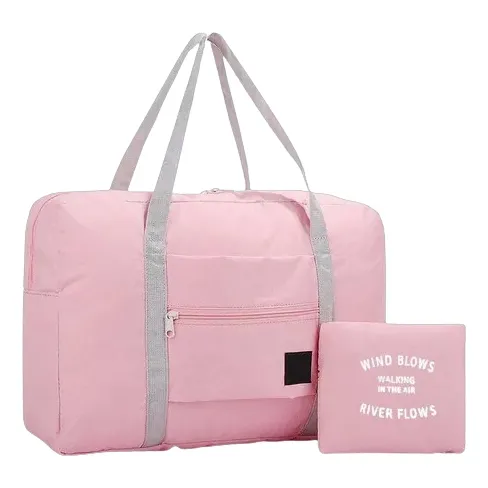 Bolso Plegable Grande Compras Gym Multiuso Clases Playa