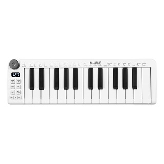 . Teclado Midi Recargable M-vave Smk-25mini De 25 Teclas . Teclado Midi Recargable M-vave Smk-25mini De 25 Teclas