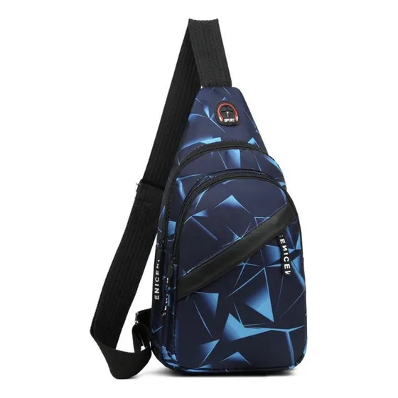 Bolso Cangurera Koala De Tela Oxford Bandolero Unisex