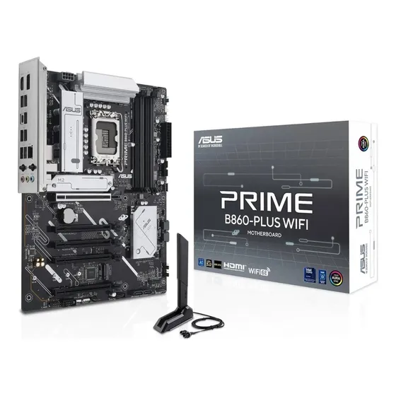 Tarjeta Madre Asus Prime B860 Plus Wifi, Ddr5,  Pcie 5.0