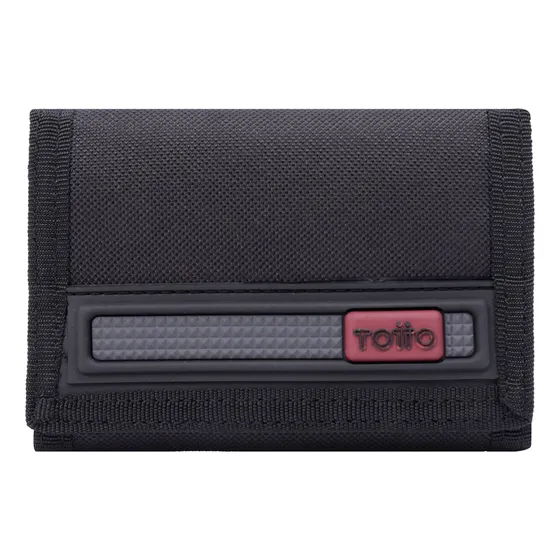 Billetera Mediana Para Hombre Totto Bacalao Color Negro