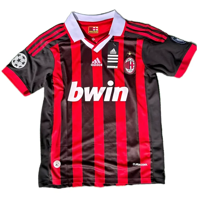 Camiseta adidas Ac Milan Titular Kaka Champions League