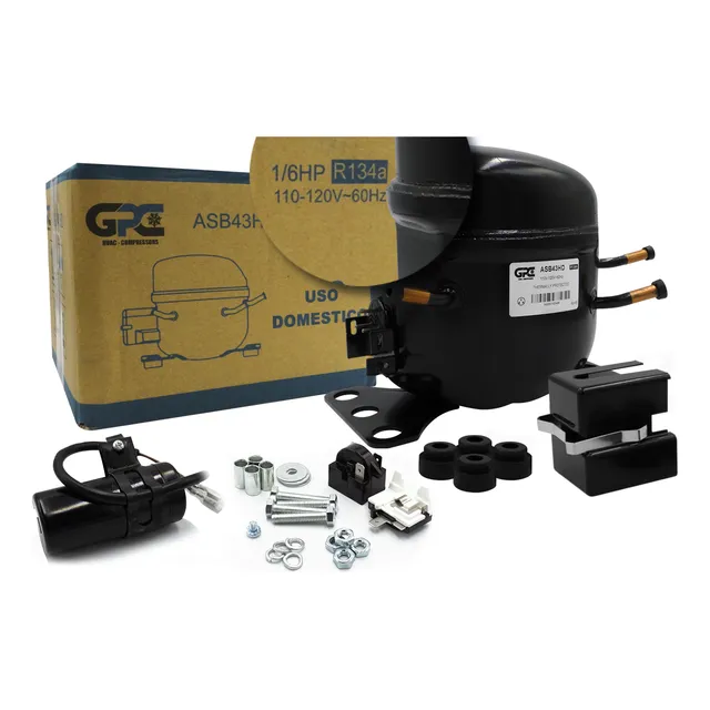 Compresor Original Gpc De 1/6 Para Gas R134 115v