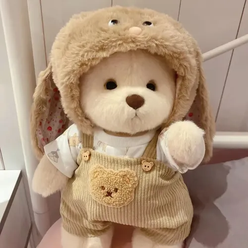 SENECESLI Ropa de Juguete de Pato de Peluche Suave | Ropa Lavable Inodora de los Animales de Peluche del Pato | Paquete de Trajes de Amarillo para