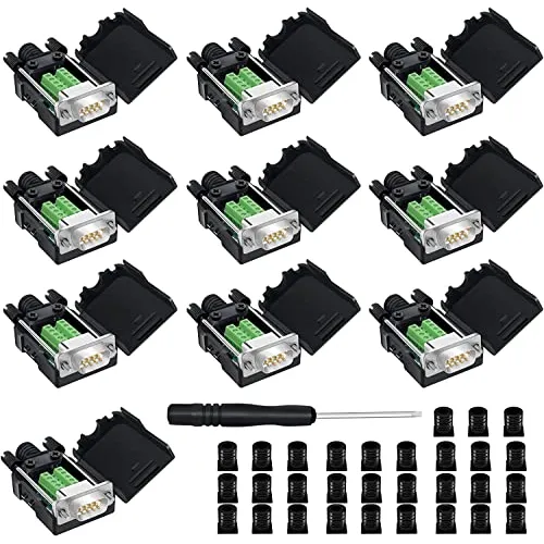 Conector De Breakout Db9 Yiovvom A Terminal De Cableado