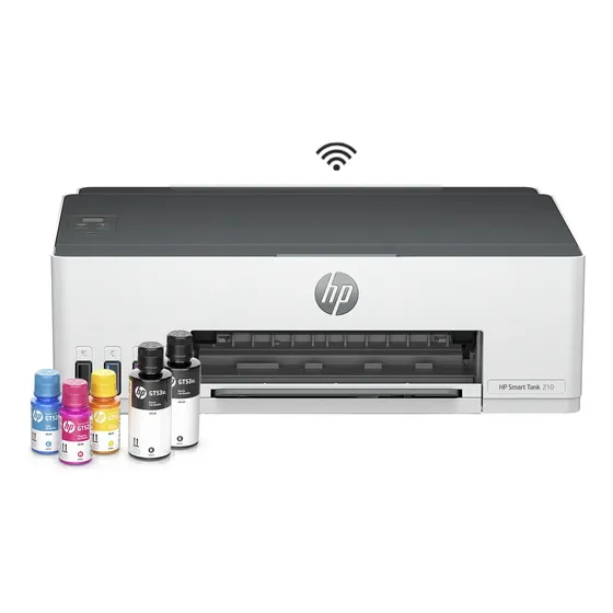 Impresora HP Smart Tank 210 Sistema Continuo Color Wi-Fi