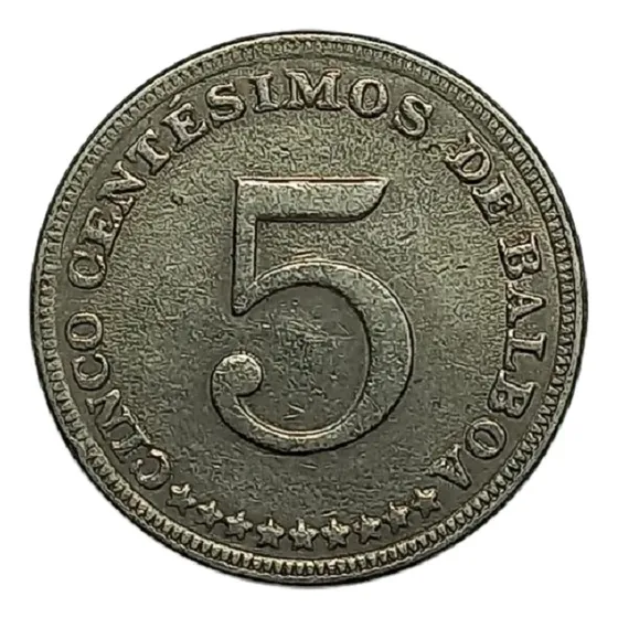 Panama - 5 Centesimos De Balboa 1982 - Km 23 (ref C1)