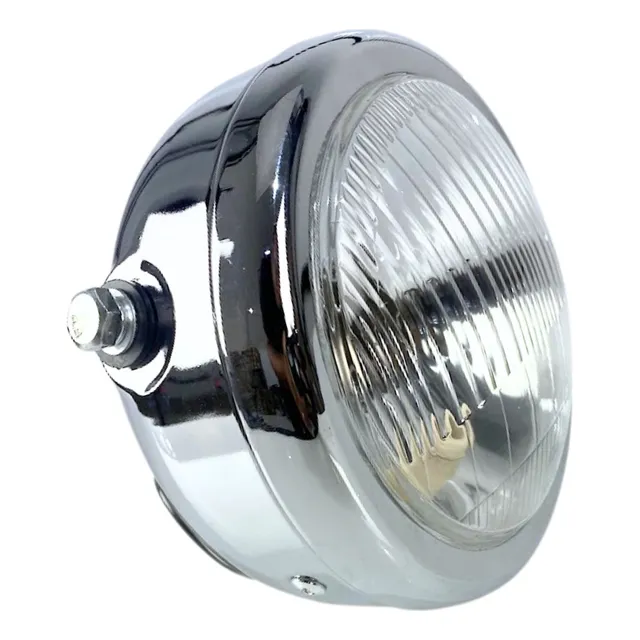 Farol Com Lampada Moto Custom Cafe Racer Triciclo Intruder