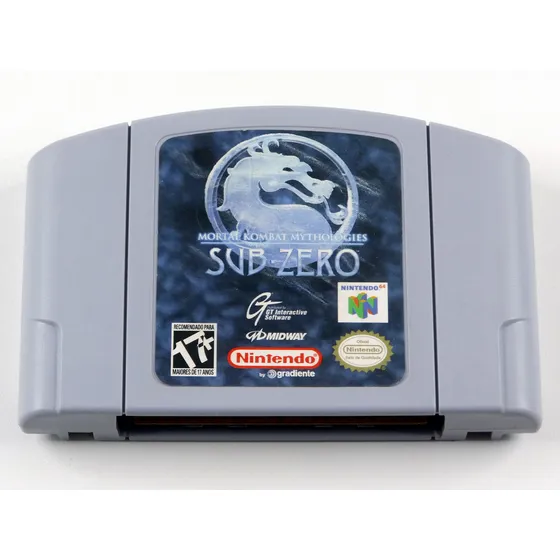 Mortal Kombat Mythologies Of Sub-zero Nintendo 64 N64
