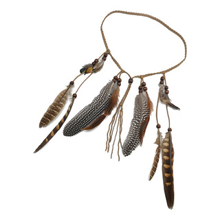 Diadema Banda Bohemia Borla Plumas Para Pelo Diadema Banda Bohemia Borla Plumas Para Pelo