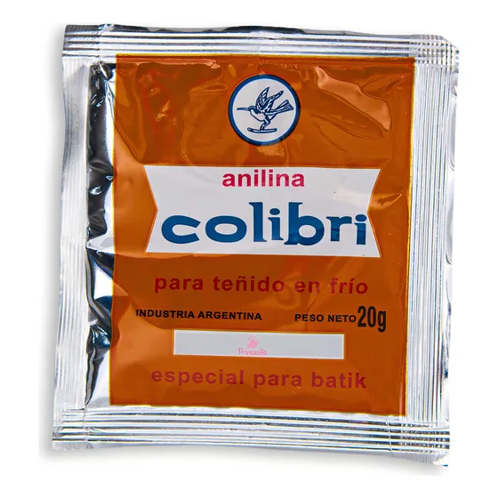 Colibri Anilina Para Teñido En Frio X 20 G Los Colores Color Gris Oscuro