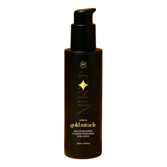 Leave-in Reconstrutor Gold Miracle 120 Ml