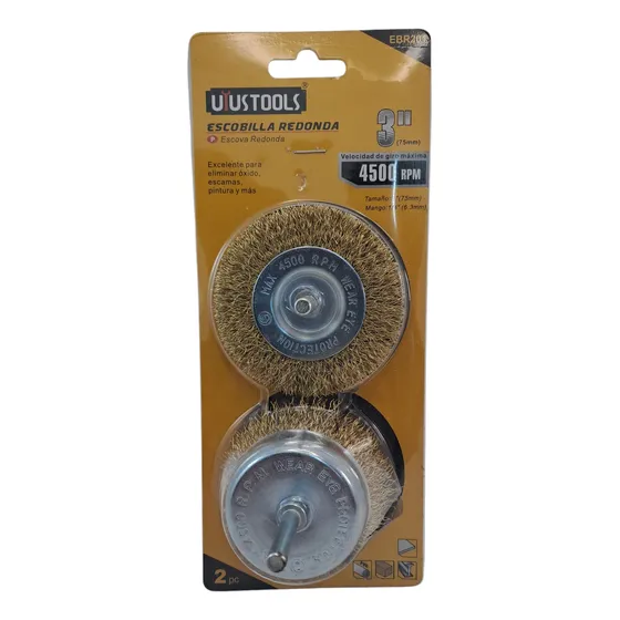 Accesorio Para Taladro Escobillas Redondas
