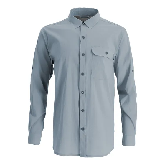 Camisa Manga Larga Juncal Hombre Gris Doite