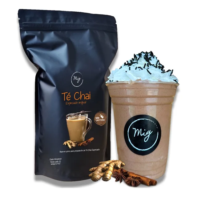 Té Masala Chai Latte Polvo Instantáneo -  1 Kg