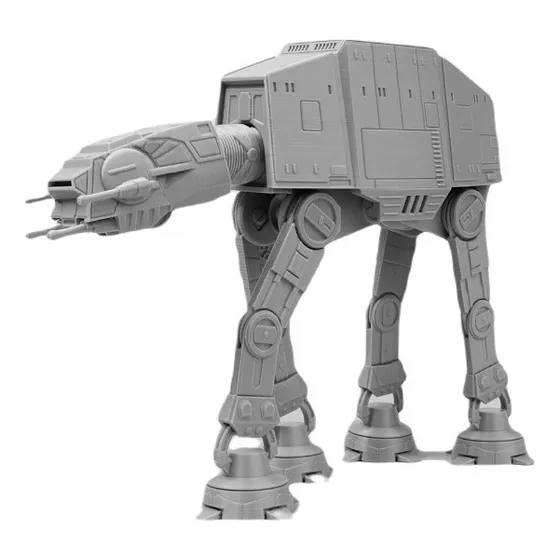Robot Star Wars Atat Figurada Con Movimiento Articulado Fab