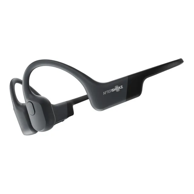 Auricular inalámbrico Shokz Sport OpenRun AS800 cosmic black con luz LED