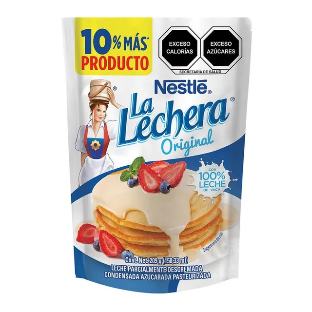 Leche Condensada La Lechera Nestlé Sobre De 209g Mini