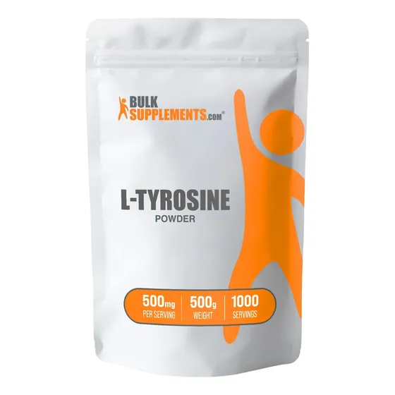 Suplemento Bulksupplements.com L-tirosina En Polvo 500 G