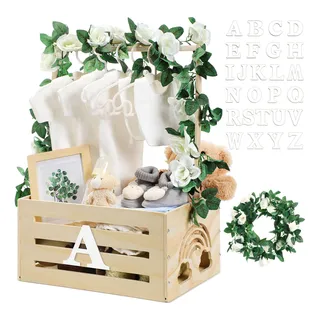 Caja De Regalo De Madera Para Baby Shower Yerliker Rainbow C Caja De Regalo De Madera Para Baby Shower Yerliker Rainbow C