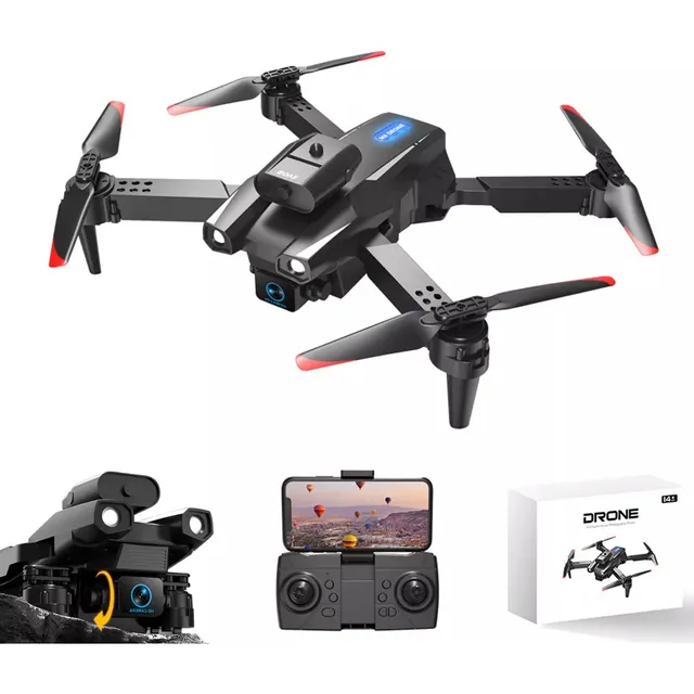 Drone C7 Con Dual Cámara 8k Negro 2.4ghz Negro