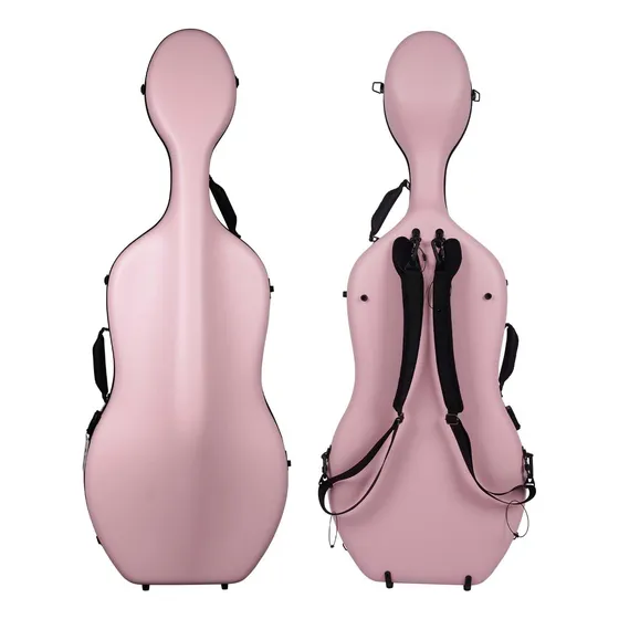 Estuche Para Cello 4/4 Fibra De Carbono Rueda Mochila Livian