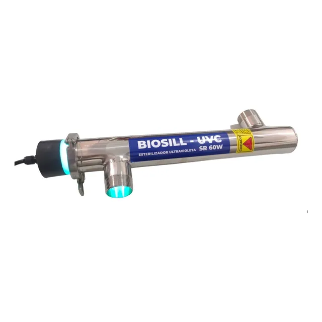 Filtro Inox Uv Biosill-uvc 60w 220v Lagos Piscinas Lagoas