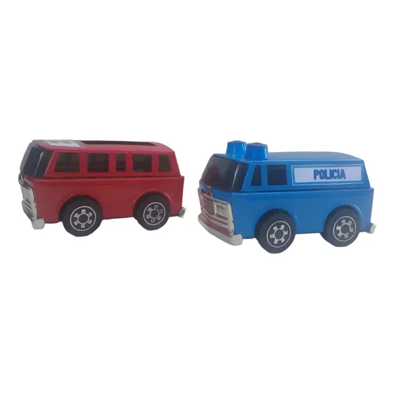 Set X 2 Bus Matriceria Gorgo 9cm  Devoto Hobbies