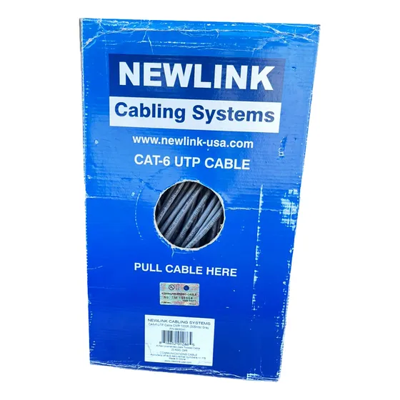 20 Mts Cable De Red Utp Cat 6 Awg24 4pr Newlink