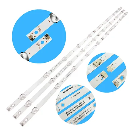 Kit De Barras Led Genérico 43s5295 43s5195 43pfg5813 45cm.