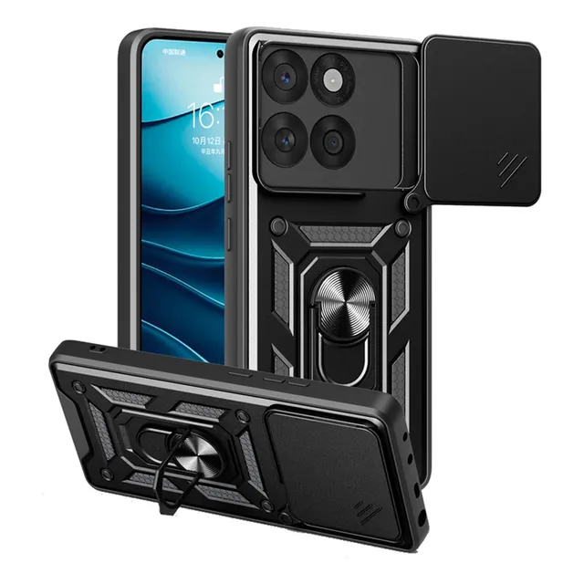 Carcasa Funda Estuche Antichoque Reforzado Con Anillo Giratorio Antishock
